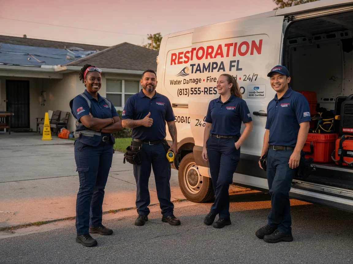 Water Damage Restoration company in Irvine, PA