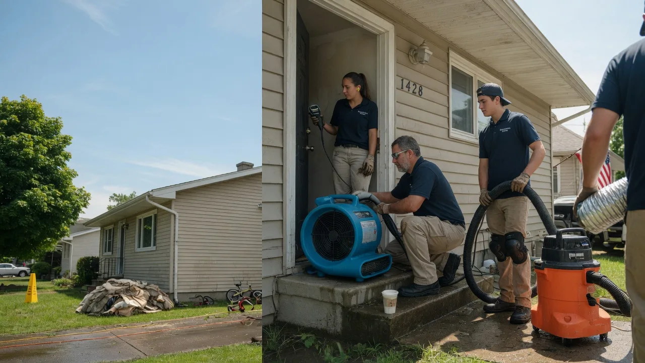 Water Damage Restoration in Irvine, PA near me